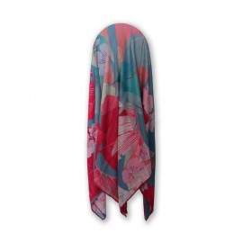 روسری طرح دار مدل بهاره