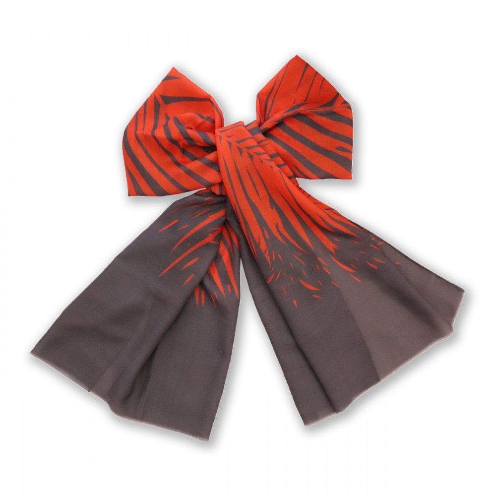 شال طرح دار مدل ساینا