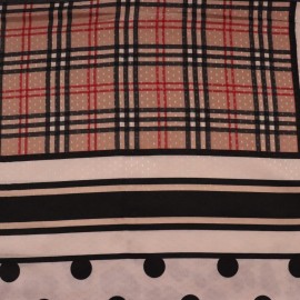 شال طرح دار مدل خالخالی