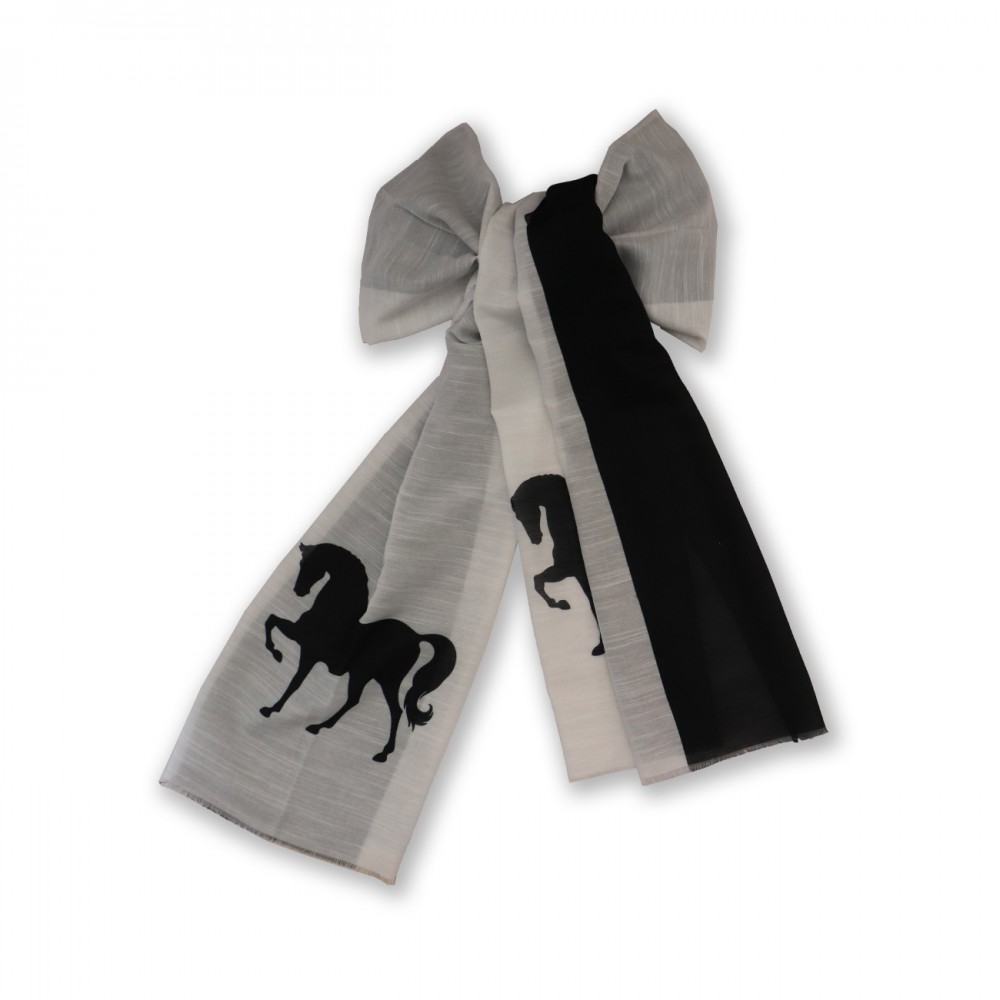 شال طرح دار مدل اسب