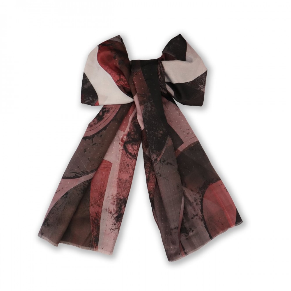 شال طرح دار مدل سورنا